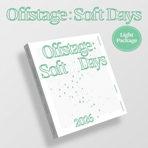 TREASURE 2026 SEASON'S GREETINGS [Offstage : Soft Days] Light