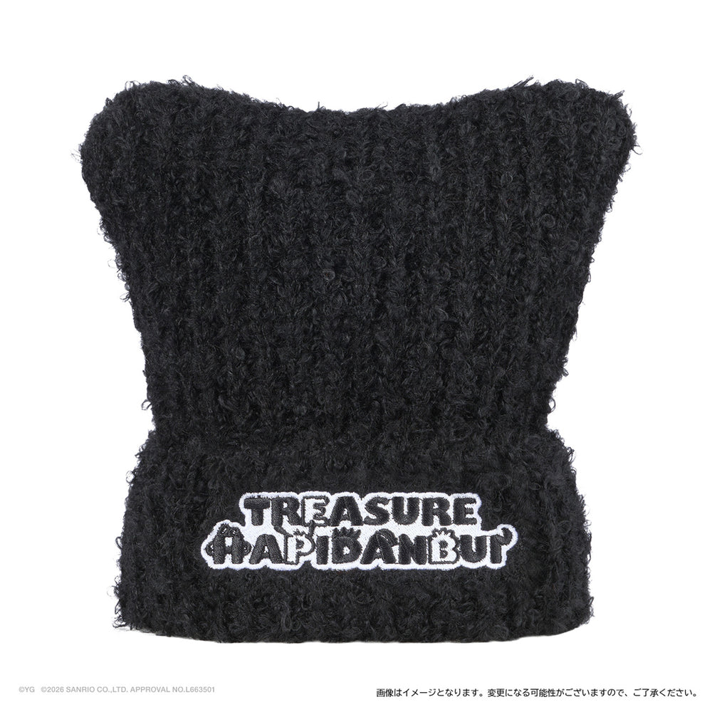 TREASURE×HAPIDANBUI】スクエアニットキャップ（BLACK） – YGEX