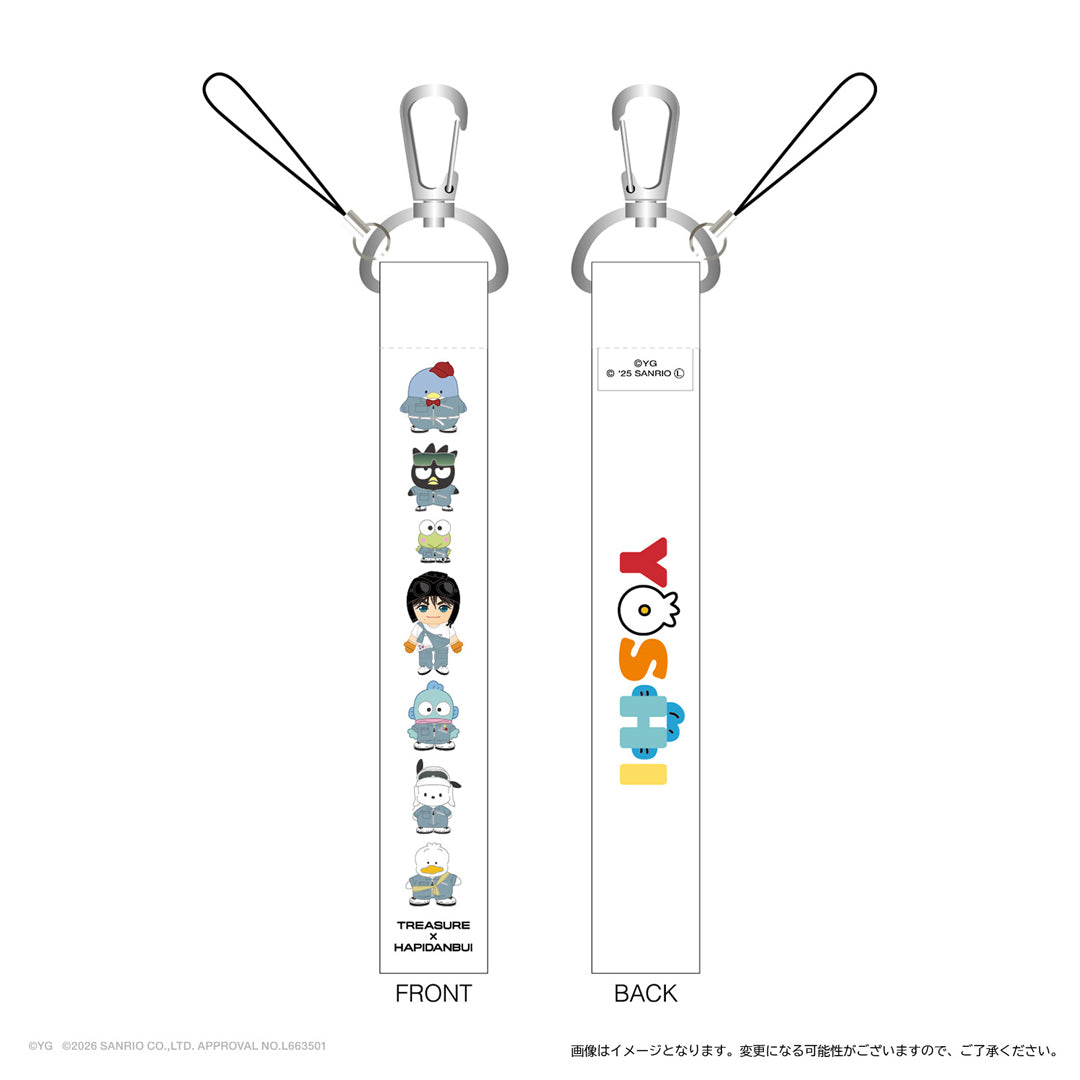 【TREASURE×HAPIDANBUI】ストラップ（YOSHI）