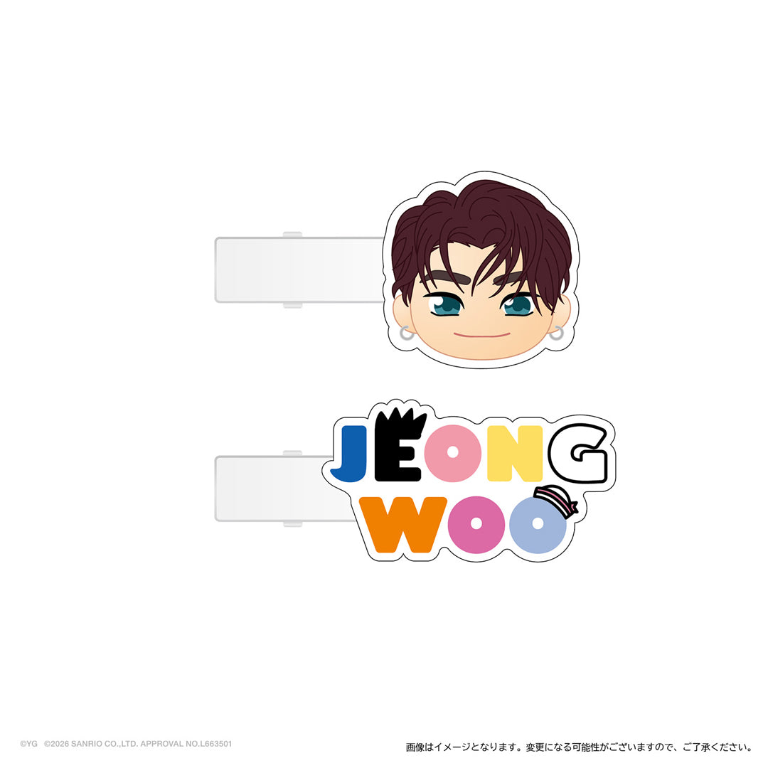 【TREASURE×HAPIDANBUI】マルチクリップ（PARK JEONG WOO）