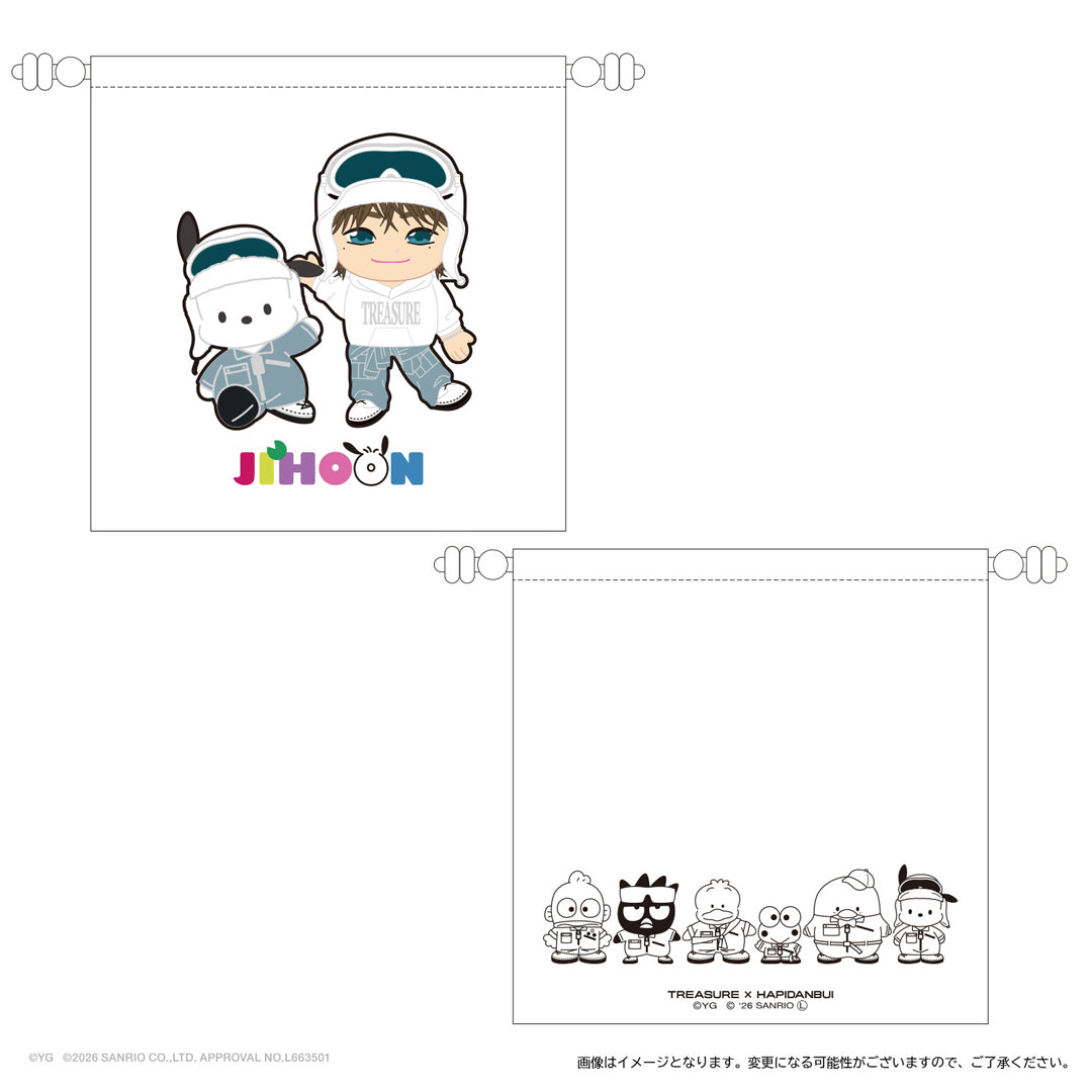 【TREASURE×HAPIDANBUI】スクエア巾着（JIHOON）