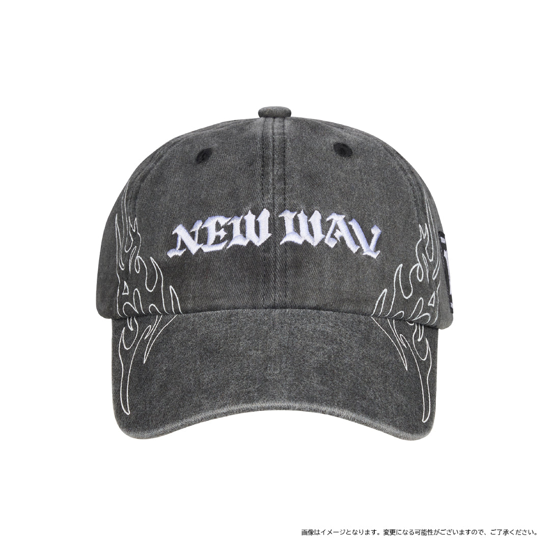 ［NEW WAV］キャップ（BLACK）