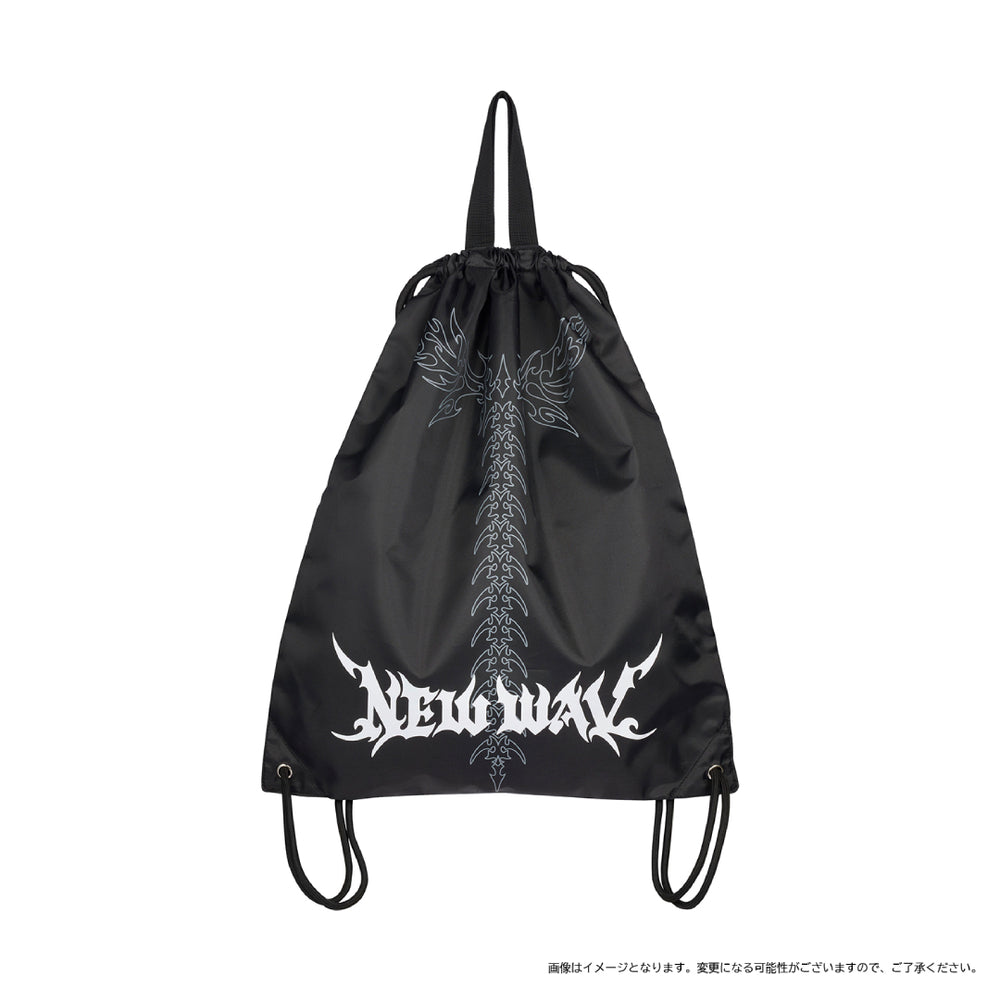 NEW WAV］ ナップサック（BLACK） – YGEX OFFICIAL SHOP