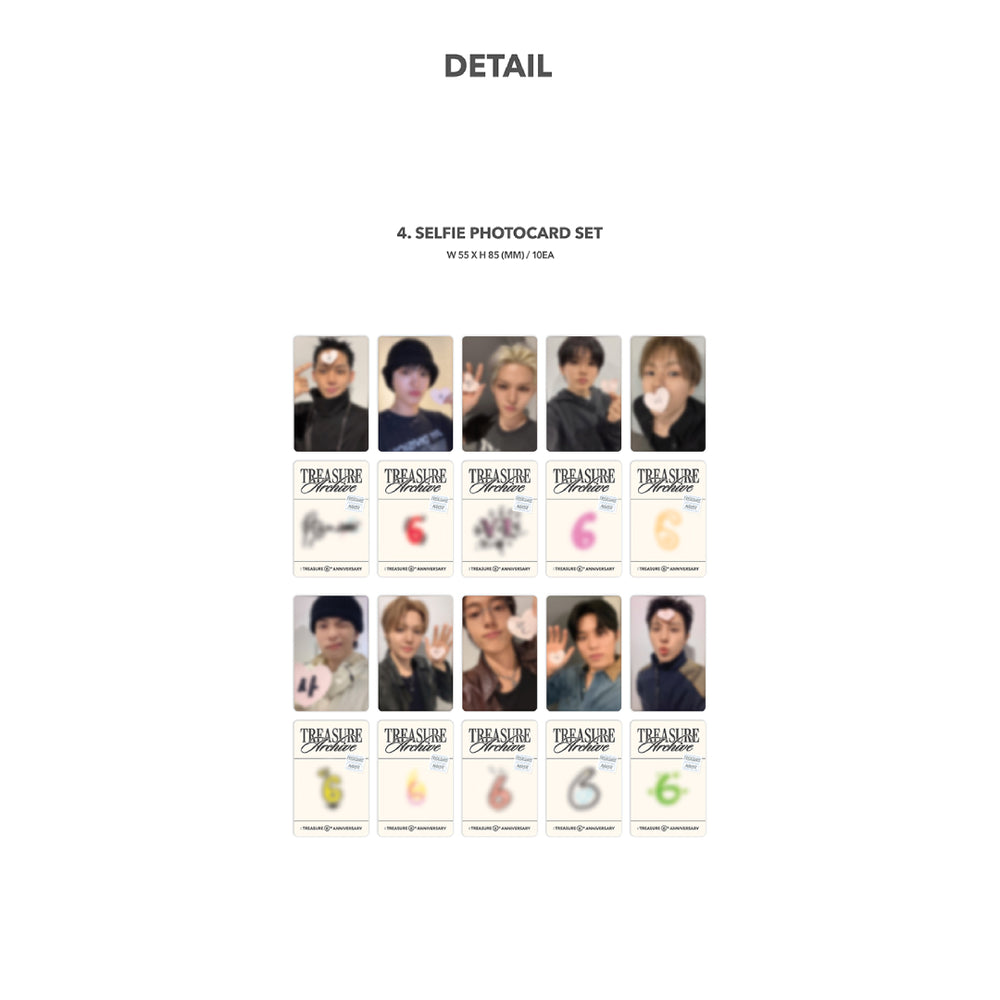 TREASURE ARCHIVE : TREASURE 6th ANNIVERSARY – YGEX OFFICIAL SHOP