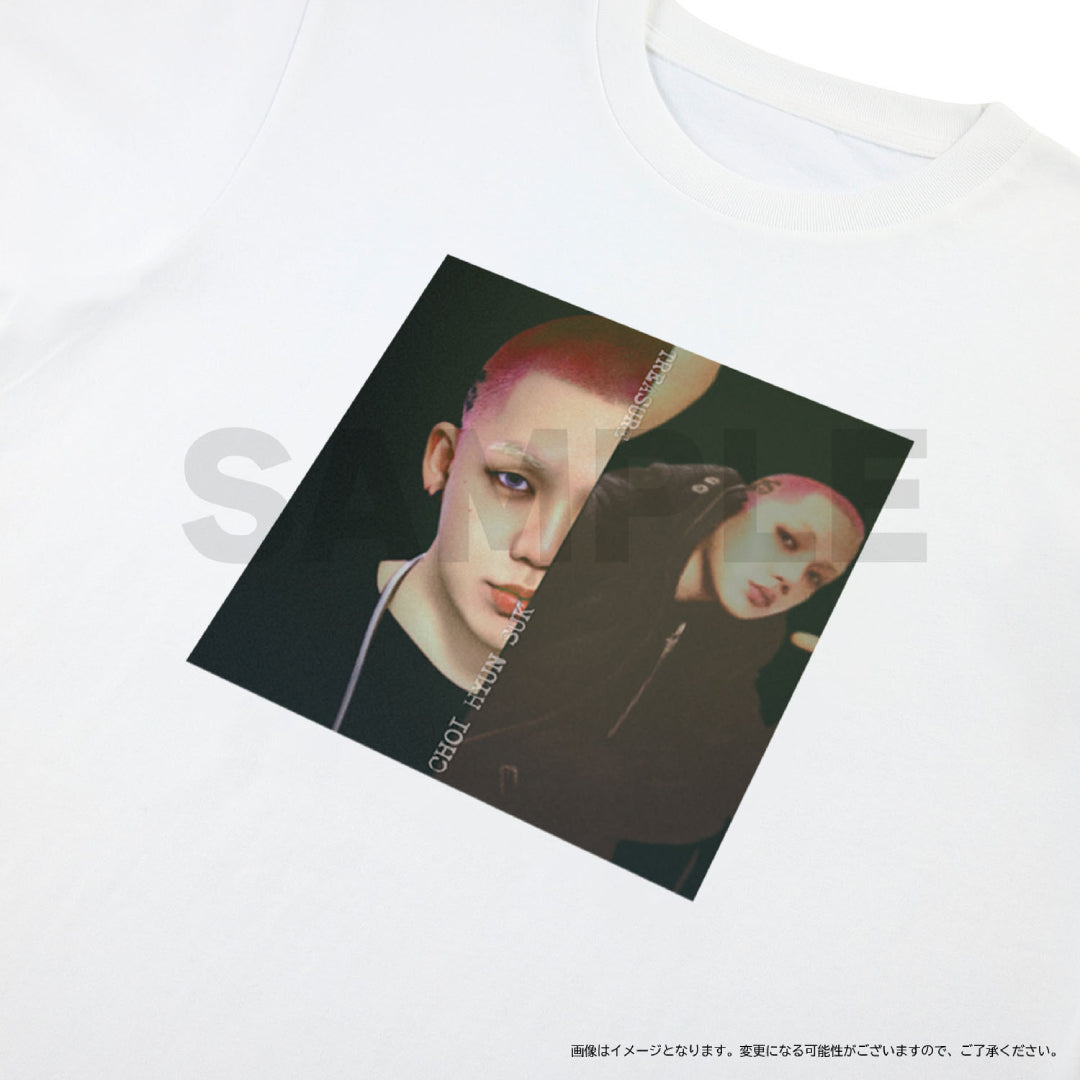 [THE STAGE]PHOTO Tシャツ（CHOI HYUN SUK・WHITE/UNISEX）