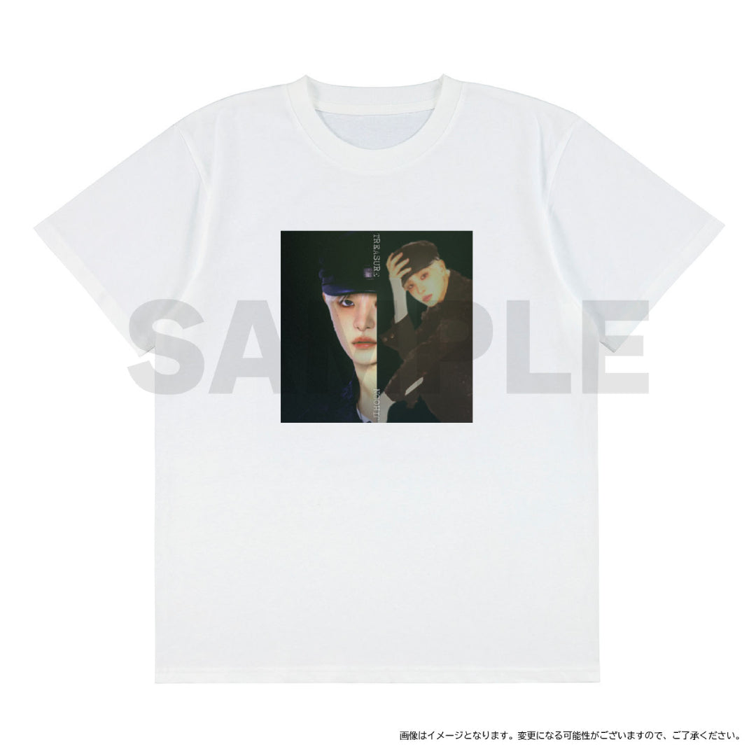 [THE STAGE]PHOTO Tシャツ（JIHOON・WHITE/UNISEX）