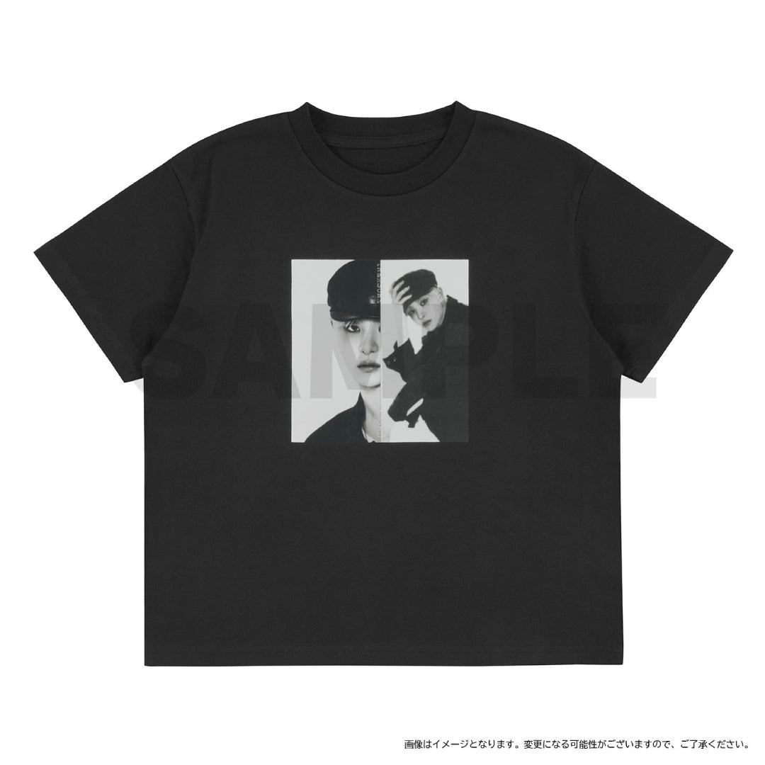 [THE STAGE]PHOTO Tシャツ（JIHOON・BLACK/MINI）