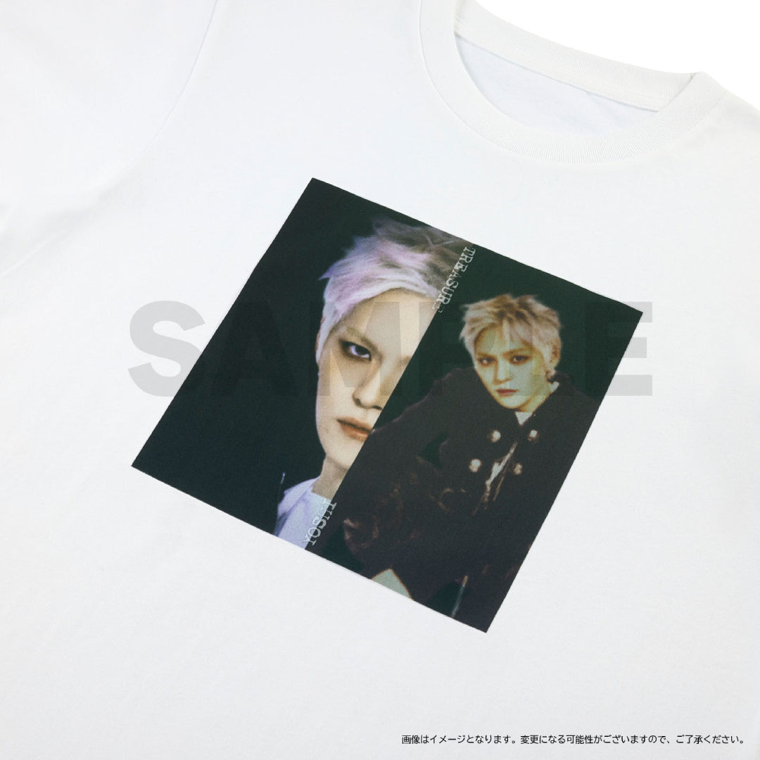 [THE STAGE]PHOTO Tシャツ（YOSHI・WHITE/UNISEX）
