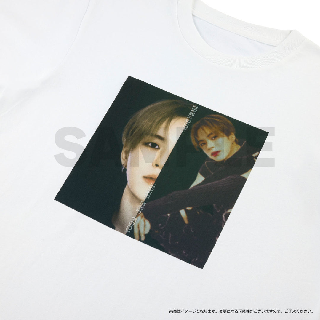 [THE STAGE]PHOTO Tシャツ（YOON JAE HYUK・WHITE/UNISEX）