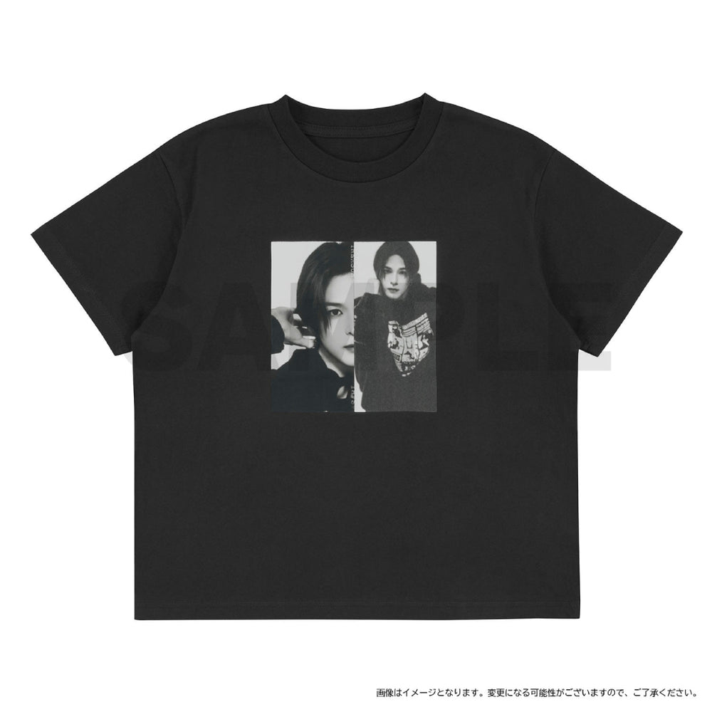 THE STAGE]PHOTO Tシャツ（ASAHI・BLACK/MINI） – YGEX OFFICIAL SHOP