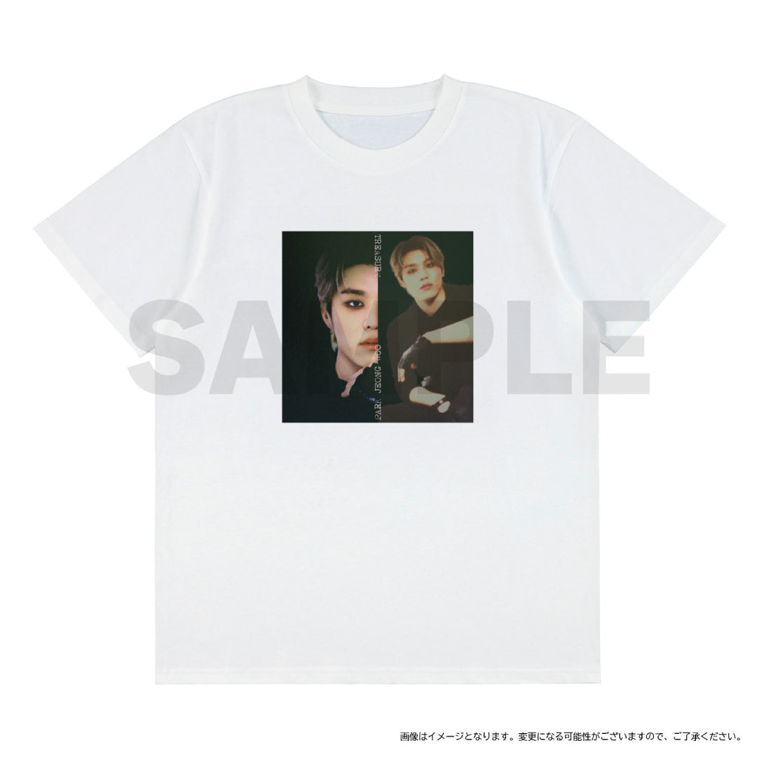 [THE STAGE]PHOTO Tシャツ（PARK JEONG WOO・WHITE/UNISEX）