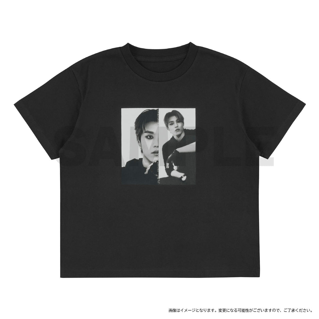 [THE STAGE]PHOTO Tシャツ（PARK JEONG WOO・BLACK/MINI）