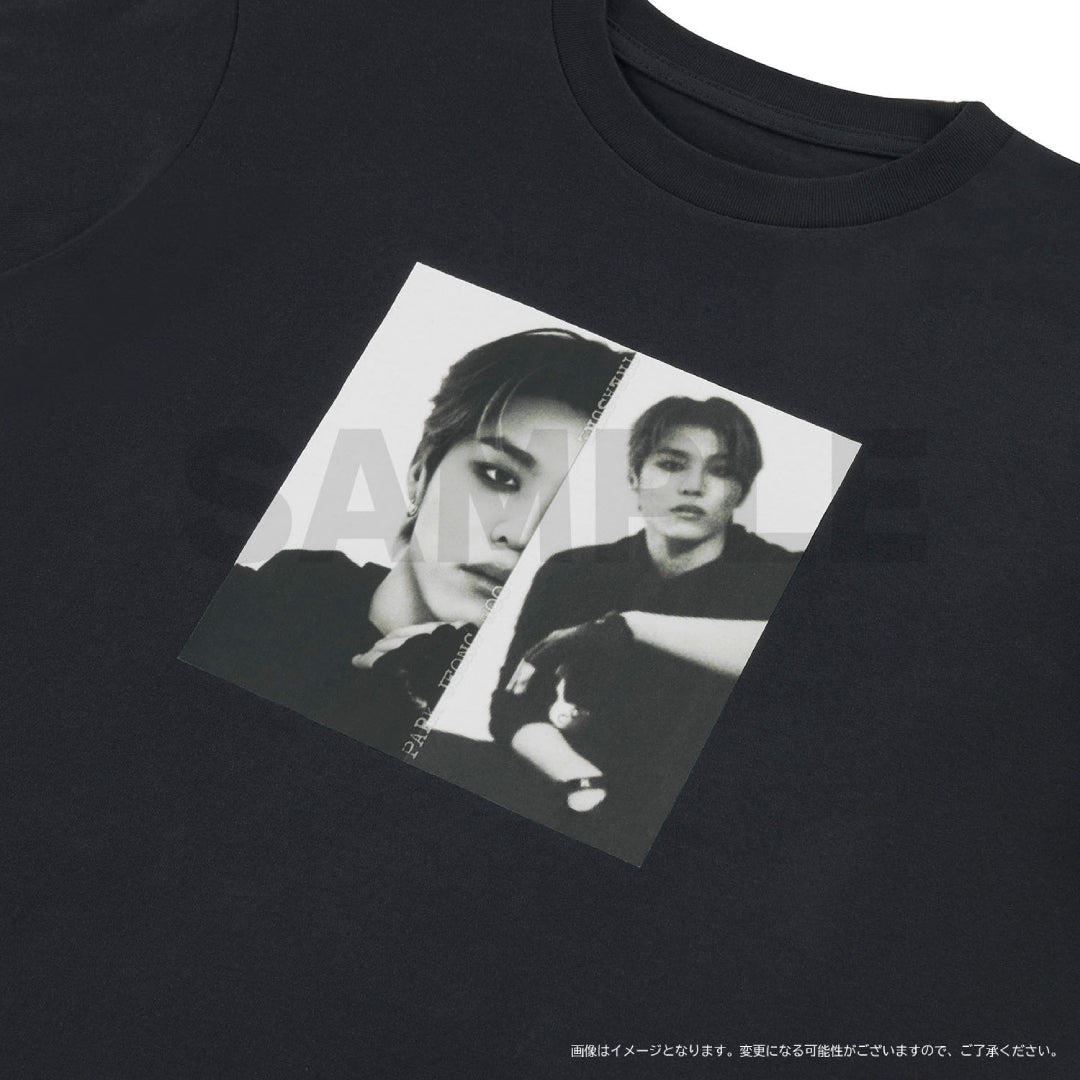 [THE STAGE]PHOTO Tシャツ（PARK JEONG WOO・BLACK/MINI）