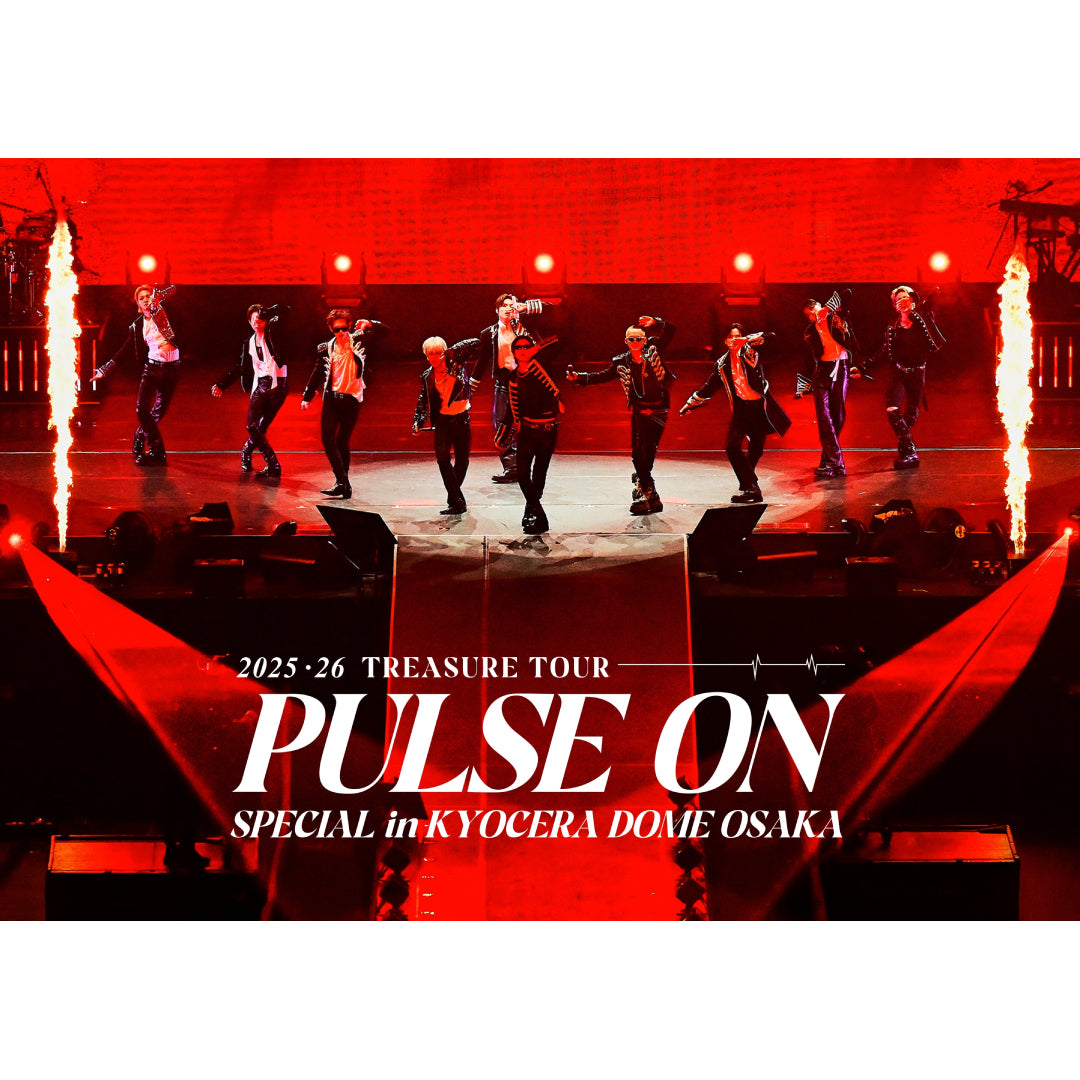 2025-26 TREASURE TOUR [PULSE ON] SPECIAL in KYOCERA DOME OSAKA（3DVD）