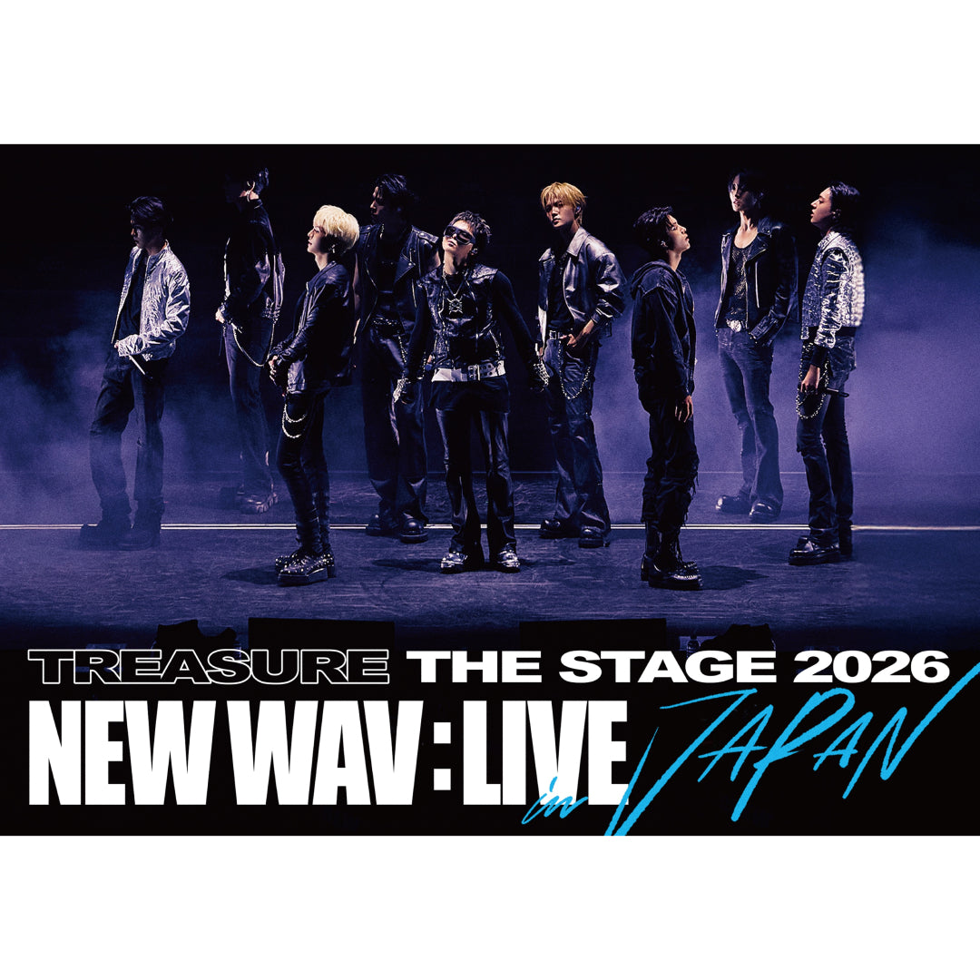 TREASURE THE STAGE 2026 NEW WAV : LIVE IN JAPAN（2DVD）