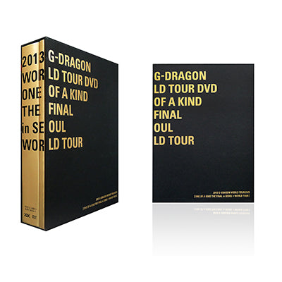G-DRAGON ONE OF A KIND FINAL ツアー 韓国盤DVD G-DRAGON WORLD TOUR DVD [ONE OF A KIND THE FINAL in SEOUL +