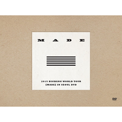 2015 BIGBANG WORLD TOUR [MADE] IN SEOUL DVD