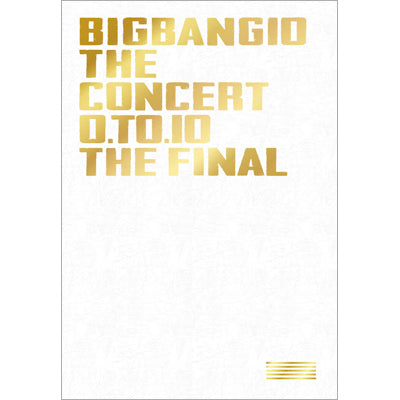 BIGBANG10 THE CONCERT : 0.TO.10 -THE FINAL-【初回生産限定盤】（4枚