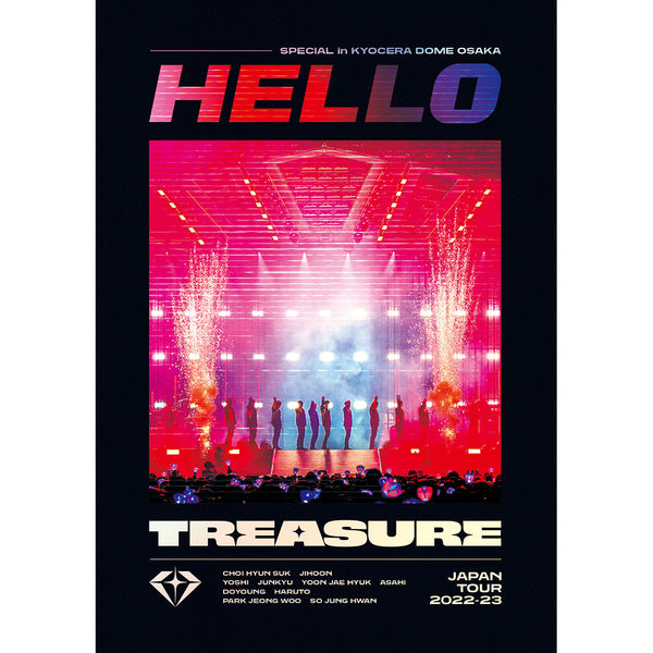 TREASURE HELLO DVD Blu-ray 京セラ 未開封 ジェヒョク TREASURE JAPAN TOUR 2022-23 HELLO SPECIAL KYOCERA DOME OSAKA