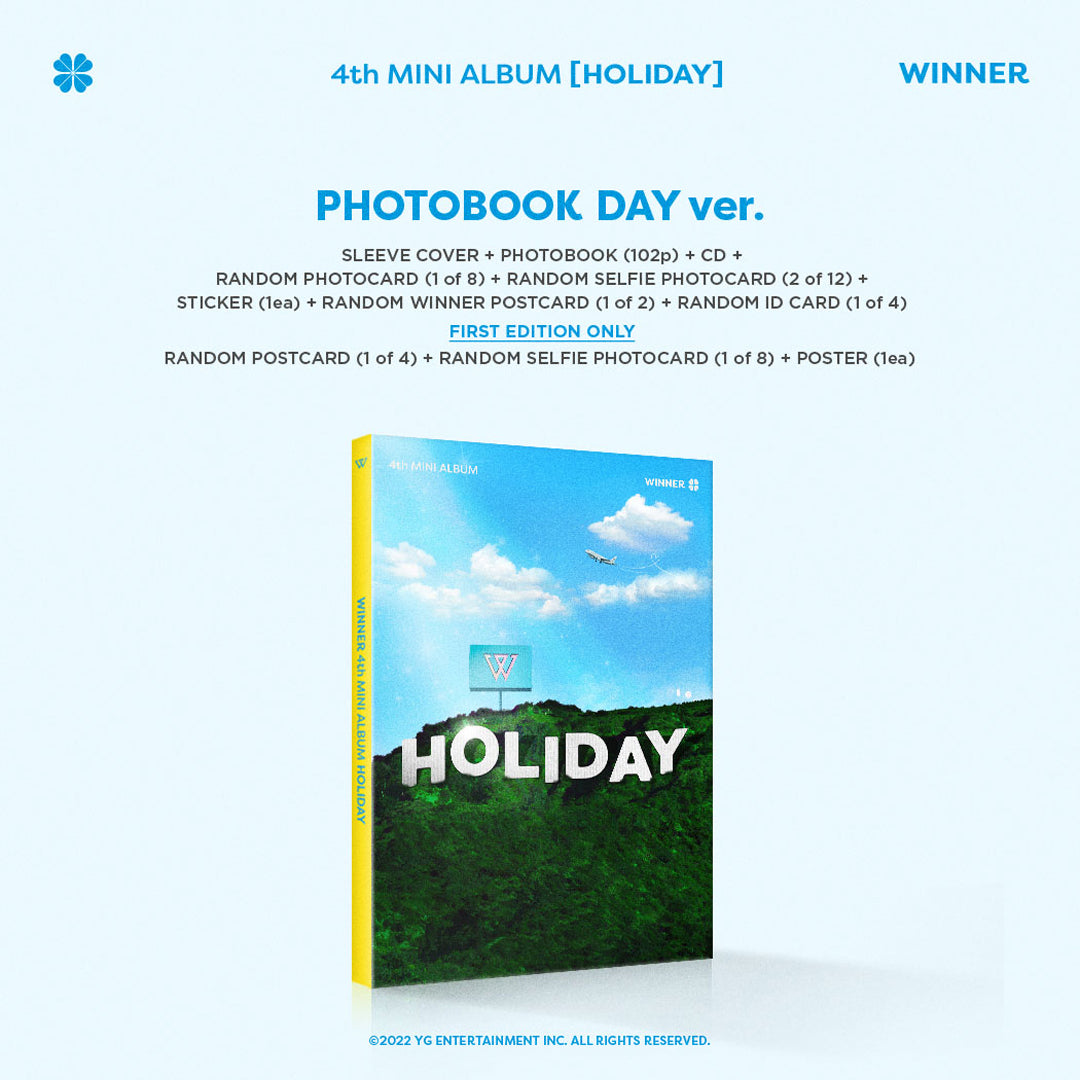 【韓国盤】HOLIDAY (CD) [PHOTOBOOK DAY ver.]