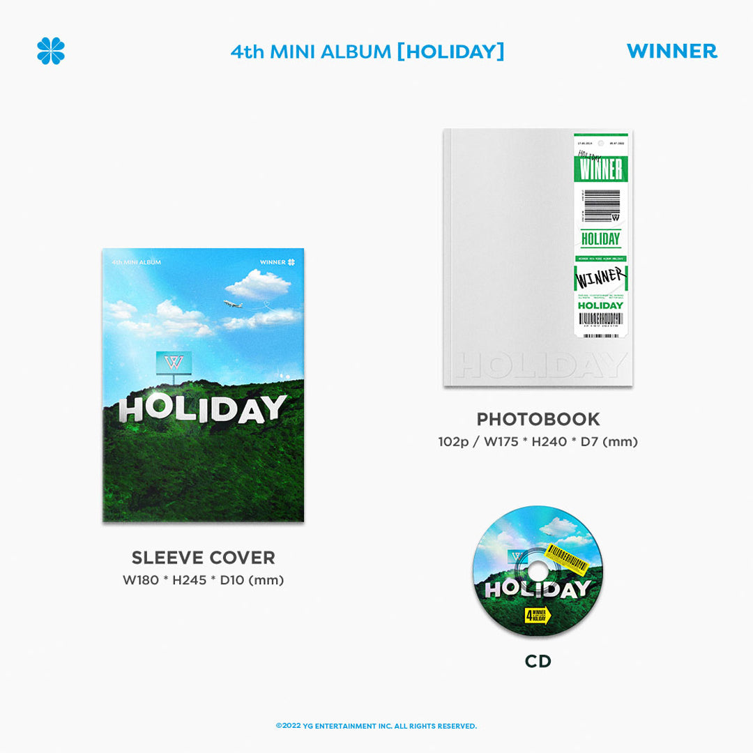 
                  
                    【韓国盤】HOLIDAY (CD) [PHOTOBOOK DAY ver.]
                  
                