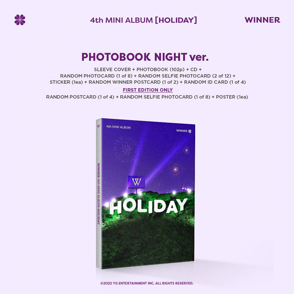 【韓国盤】HOLIDAY (CD) [PHOTOBOOK NIGHT ver.]