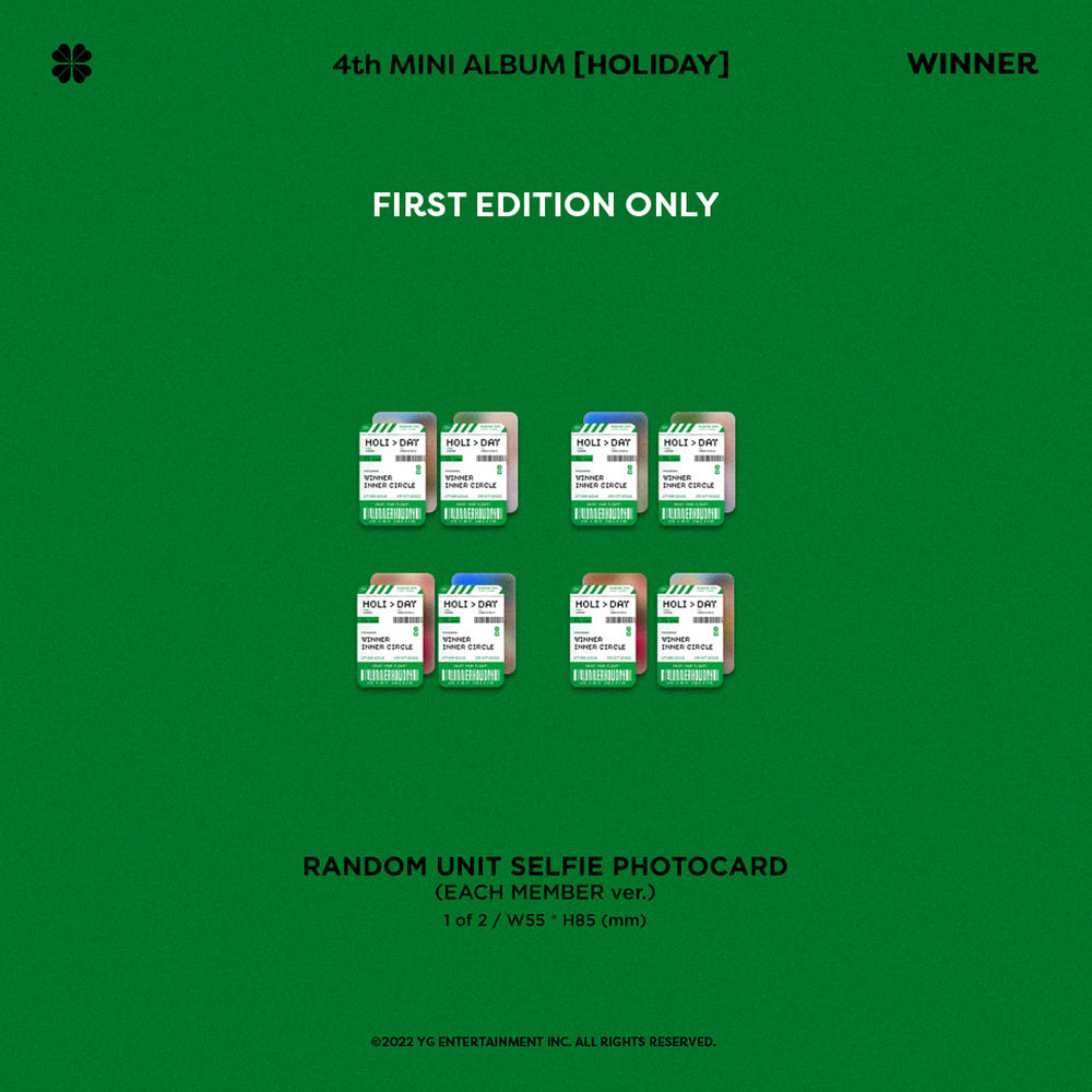 
                  
                    【韓国盤】HOLIDAY (CD) [DIGIPACK / MINO ver.]
                  
                