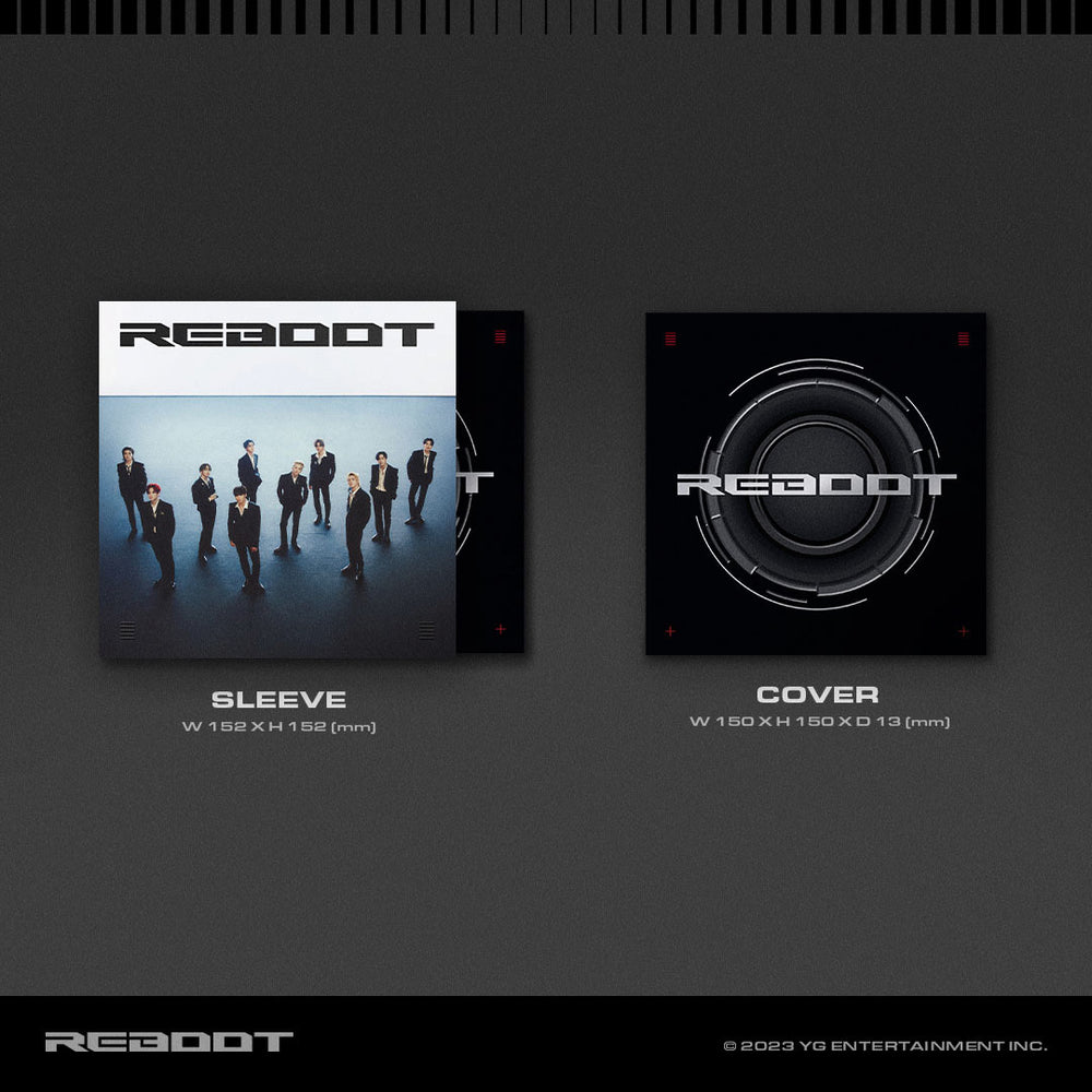 TREASURE REBOOT デジパック 新品未開封 36枚 まとめ売り 2023年7月28日(金)リリース、TREASURE 2nd Album『REBOOT