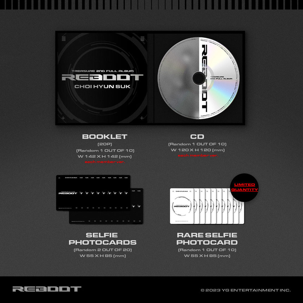 jp.ktown4u.com : TREASURE - 2ND FULL ALBUM [REBOOT] DIGIPACK