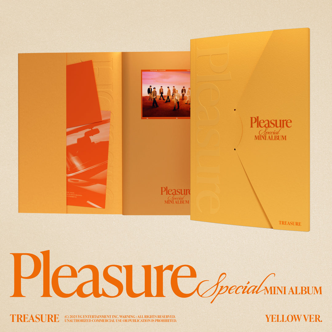【韓国盤】TREASURE SPECIAL MINI ALBUM [PLEASURE] [YELLOW VER.]