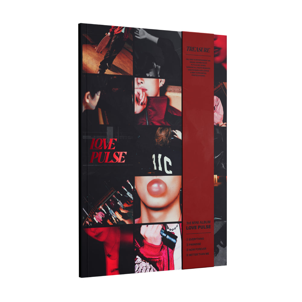 《ラッキードロー対象》【韓国盤】TREASURE 3rd MINI ALBUM [LOVE PULSE] STREET VER.