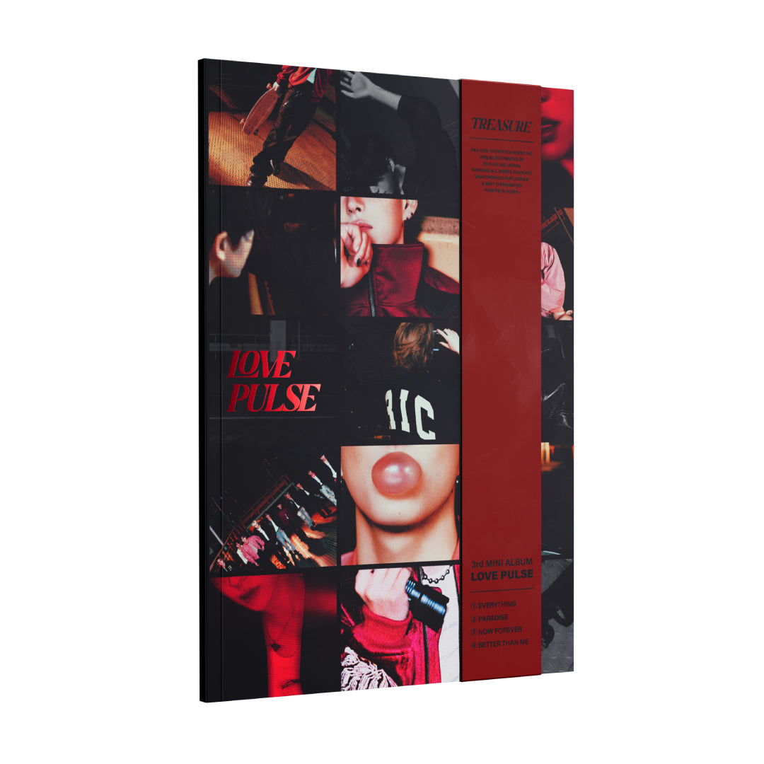 《ラッキードロー対象》【韓国盤】TREASURE 3rd MINI ALBUM [LOVE PULSE] STREET VER.