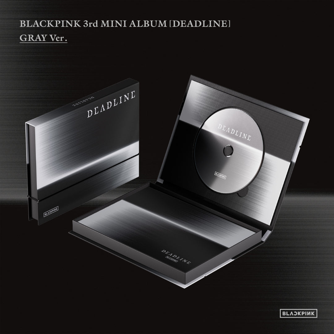 【韓国盤】BLACKPINK 3rd MINI ALBUM [DEADLINE] GRAY Ver.