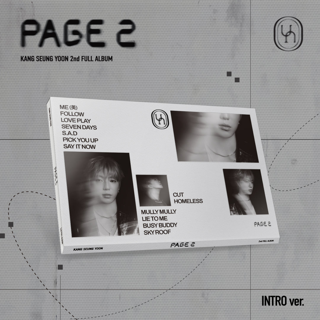 【韓国盤】KANG SEUNG YOON 2nd FULL ALBUM [PAGE 2] INTRO ver.