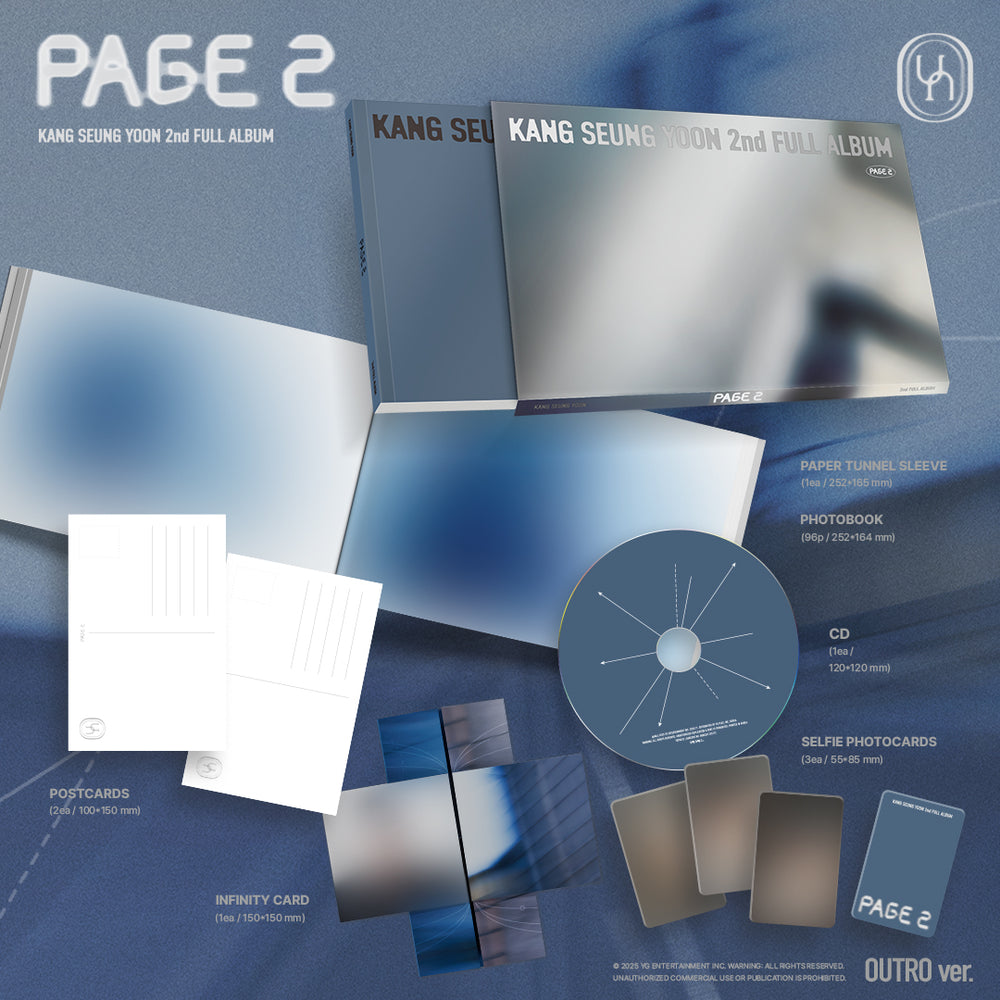 【韓国盤】KANG SEUNG YOON 2nd FULL ALBUM [PAGE 2] OUTRO ver.