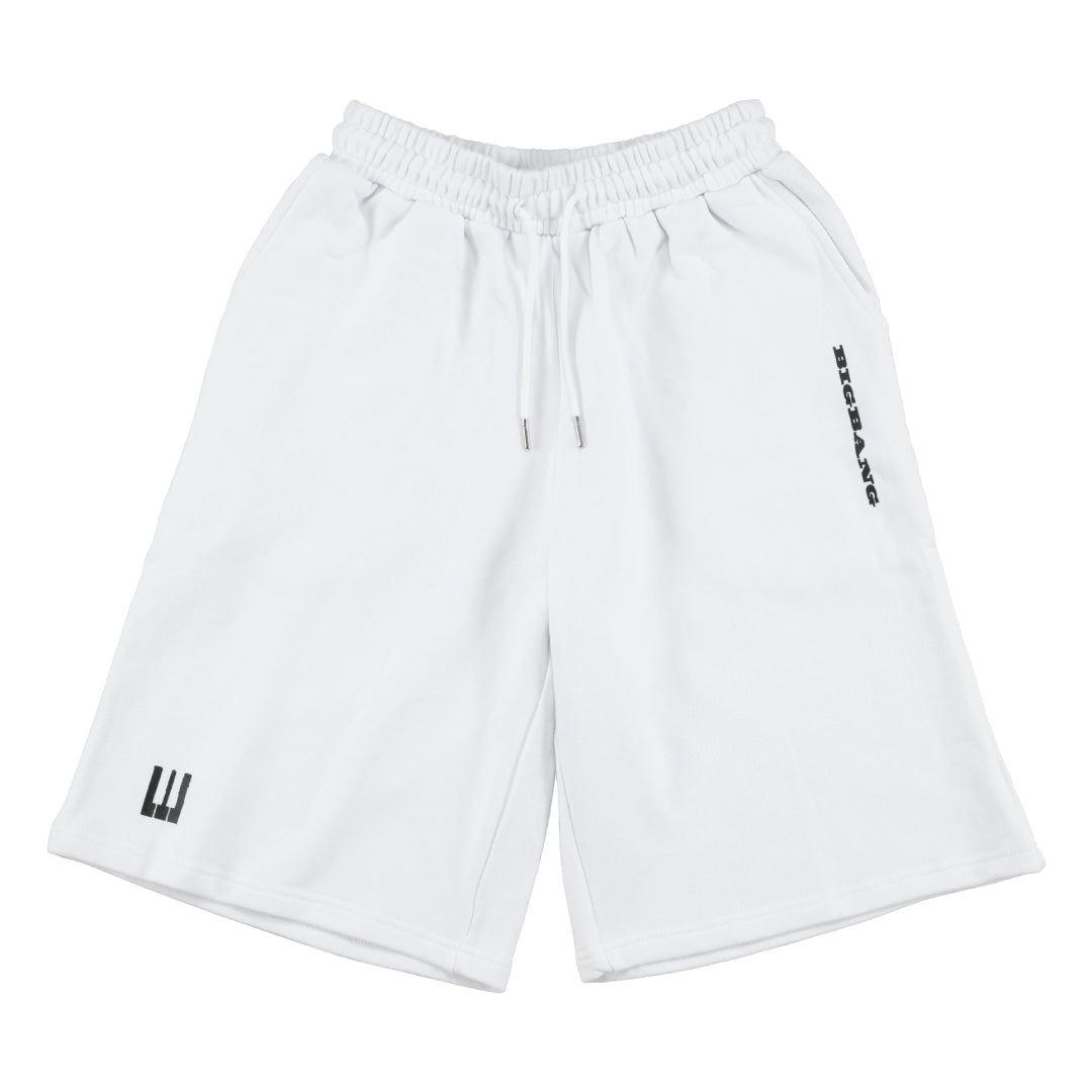 【BASIC】スウェットハーフパンツ (WHITE)