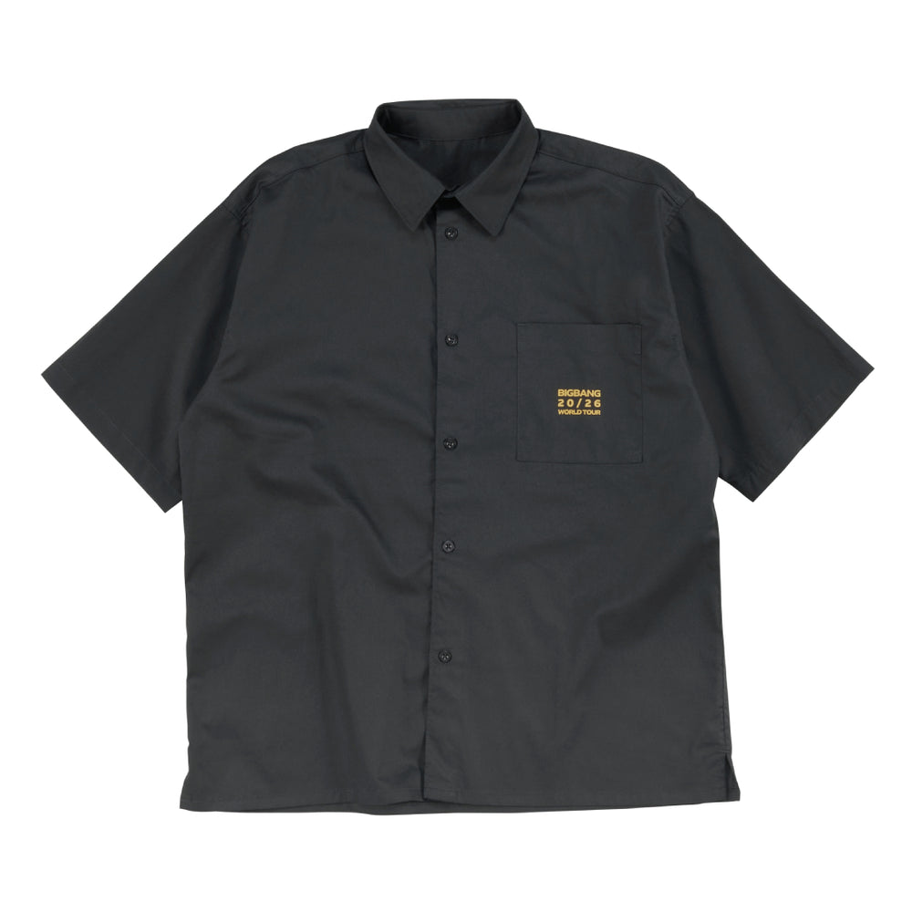 ハーフスリーブシャツ -WORLD TOUR ANNOUNCE EDITIONー (BLACK) – YGEX