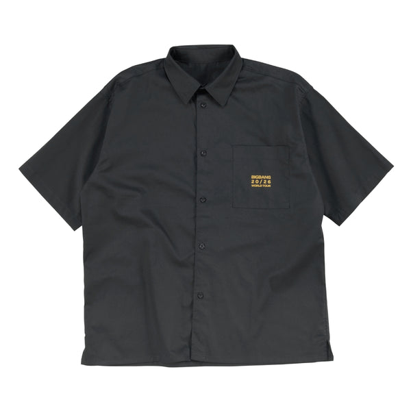 ハーフスリーブシャツ -WORLD TOUR ANNOUNCE EDITIONー (BLACK) – YGEX
