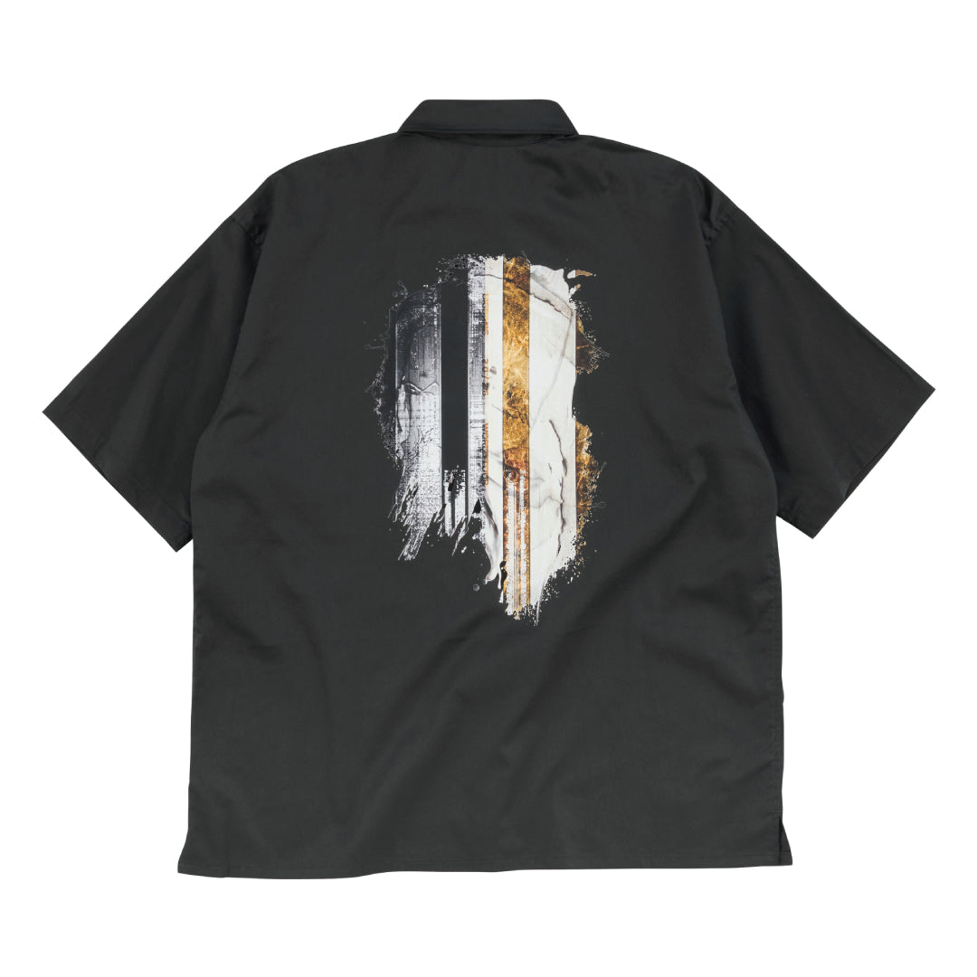 ハーフスリーブシャツ -WORLD TOUR ANNOUNCE EDITIONー (BLACK)