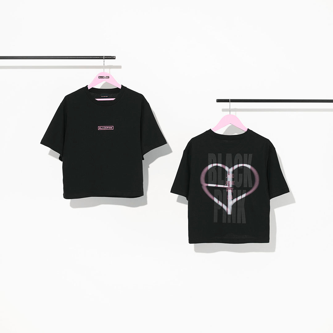★大人気★BLACKPINK CC T-SHIRT BLACKPINK + Takashi Murakami Pandakashi Logo T-Shirt (Black