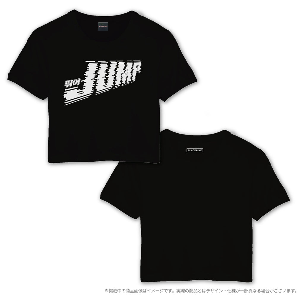 クロップドTシャツ（BLACK）