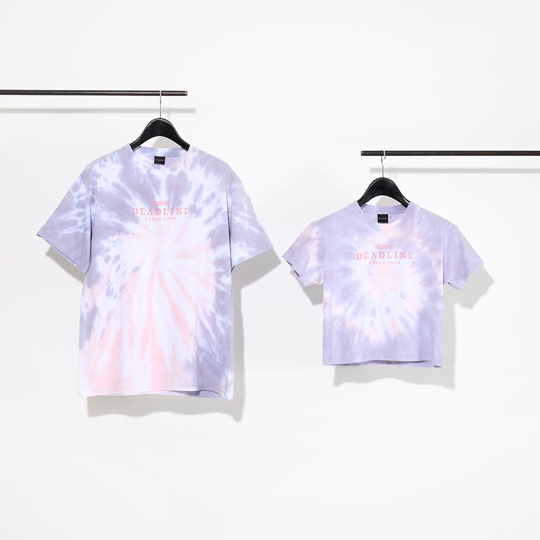 Tシャツ -DEADLINE LOGO-（PURPLE TIE DYE）