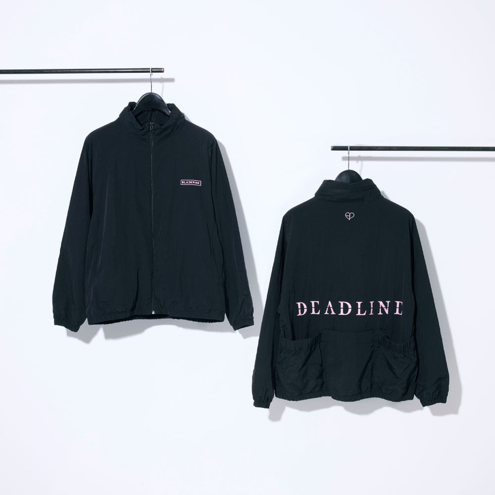 パッカブルジャケット -DEADLINE LOGO-（BLACK）