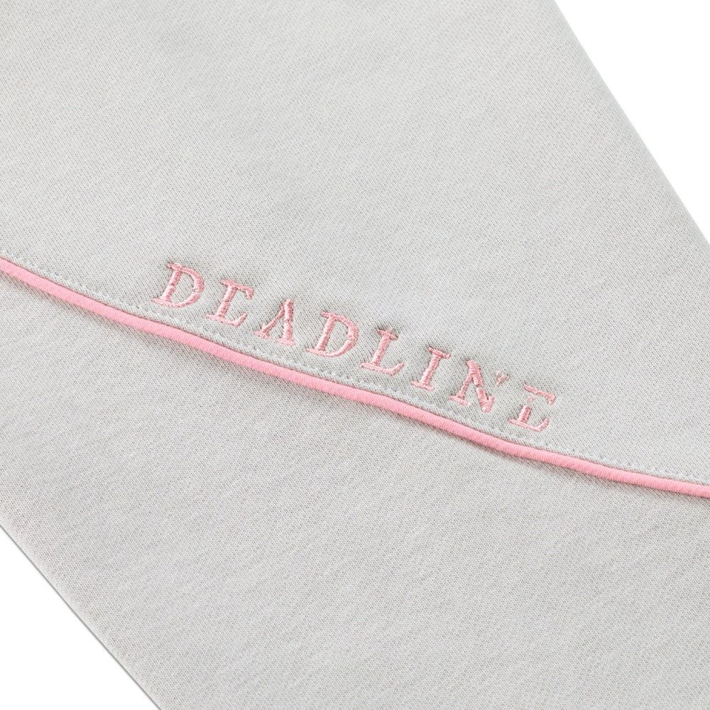 クルーネックスウェット -PIPING-（LIGHT GRAY）