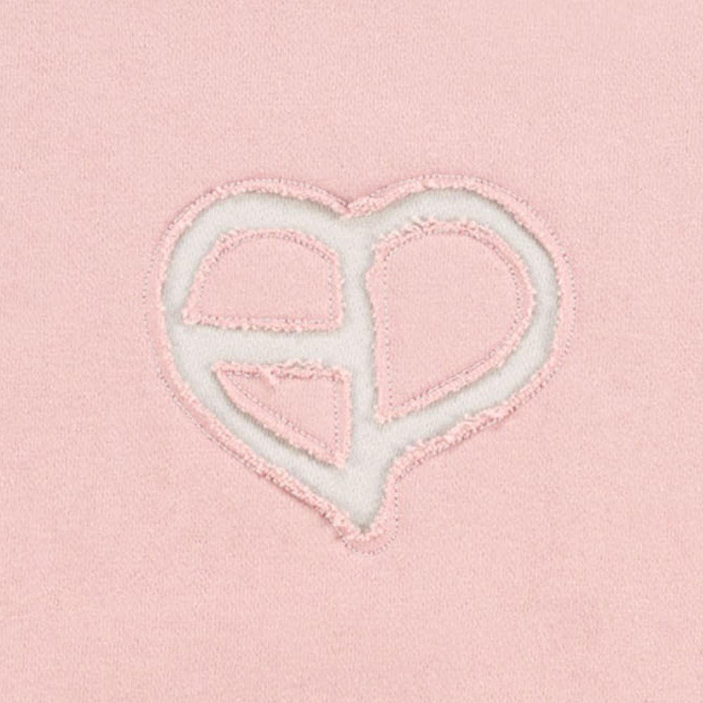クルーネックスウェット -PATCH-（PINK）