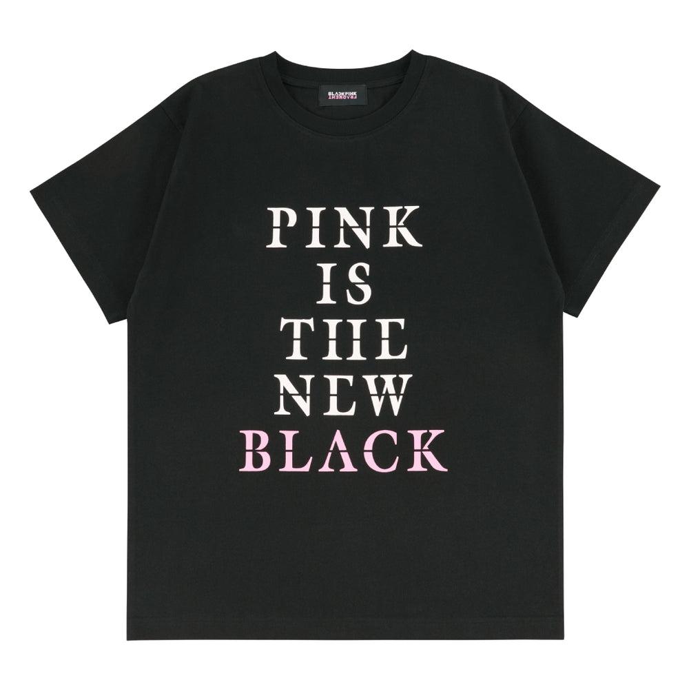 FRAGMENTTシャツBLACKFRGMT BLACKPINK ブラックピンク FRAGMENT】Tシャツ‐PINK IS THE NEW BLACK‐ – YGEX OFFICIAL SHOP