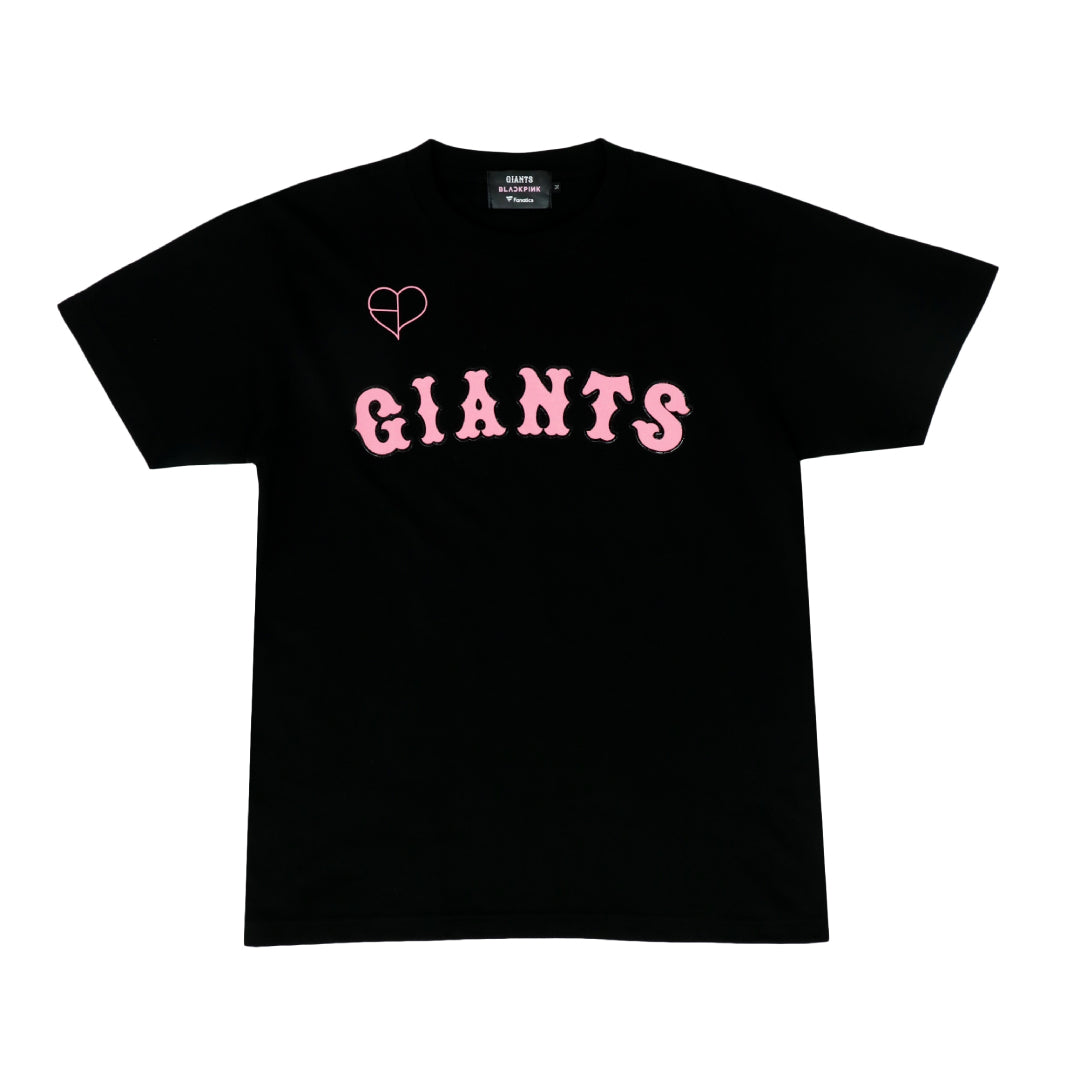 読売ジャイアンツ×BLACKPINK Tシャツ　ブラック
