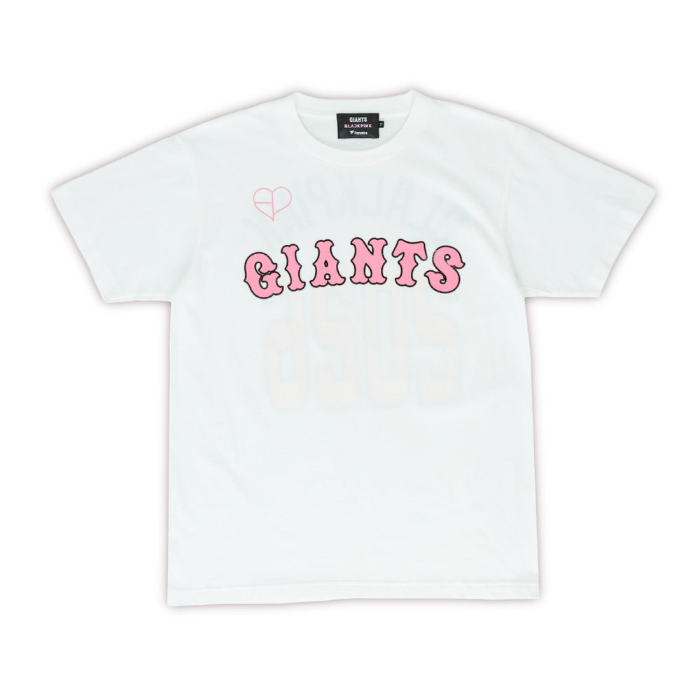 読売ジャイアンツ×BLACKPINK Tシャツ ホワイト – YGEX OFFICIAL SHOP