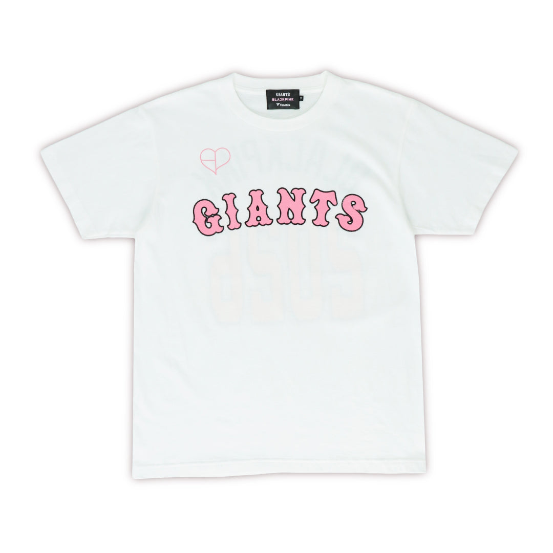 読売ジャイアンツ×BLACKPINK Tシャツ　ホワイト
