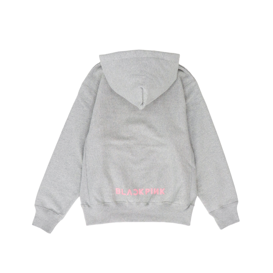 読売ジャイアンツ×BLACKPINK ロゴ　フーディー　グレー